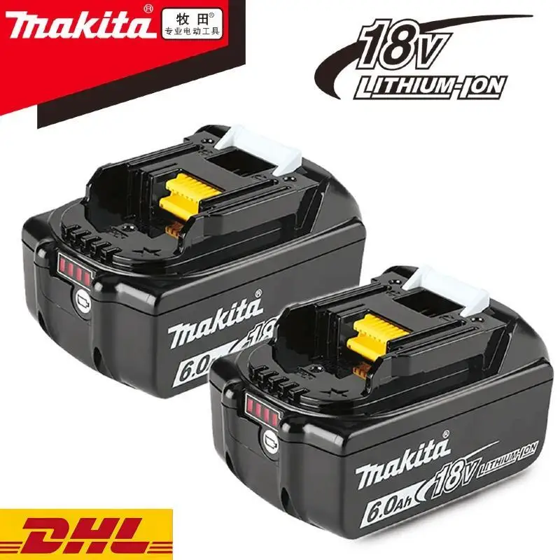 

Оригинальный Makita 6Ah/5Ah/3Ah для Makita 18V батарея BL1830B BL1850B BL1850 BL1840 BL1860 BL1815 запасная литиевая батарея