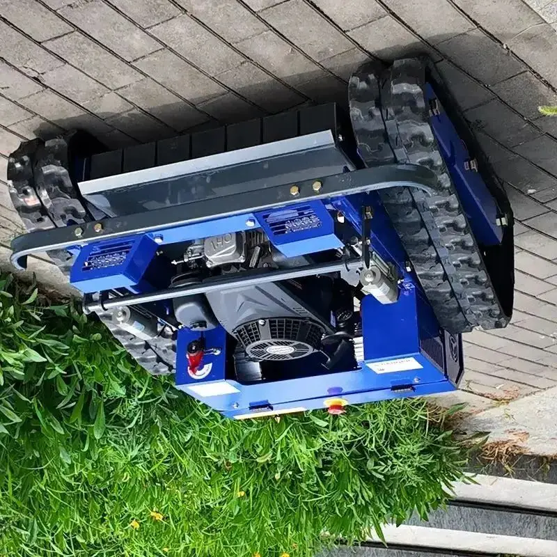 

Индивидуальная безопасная и надежная сельскохозяйственная газонокосилка с дистанционным управлением 550 мм с сильным и мощным топливом, подходит