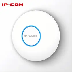 IP-COM W82AP Ultra-Slim Wireless Access Point WiFi 6 AX3000 Mesh Seamless Roaming PoE Powered Wifi Signal Booster Ceiling AP