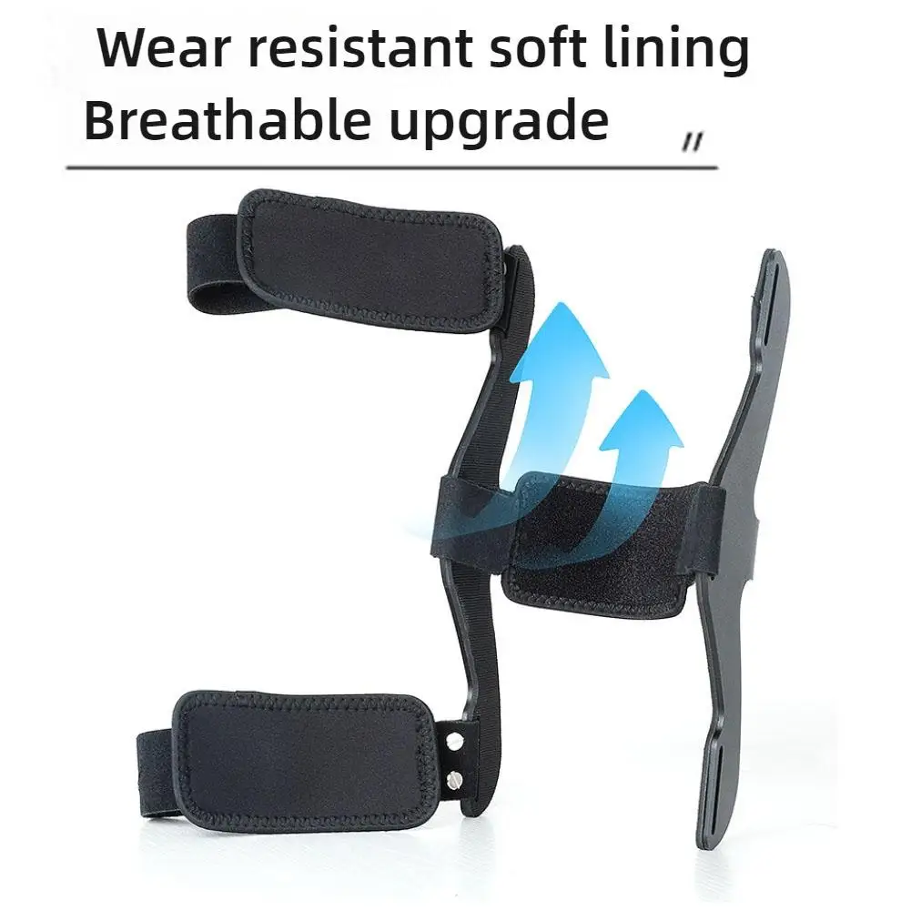 

Orthosis Knee hyperextension correction band posterior arch assistive device hemiplegic knee flexion fixation brace