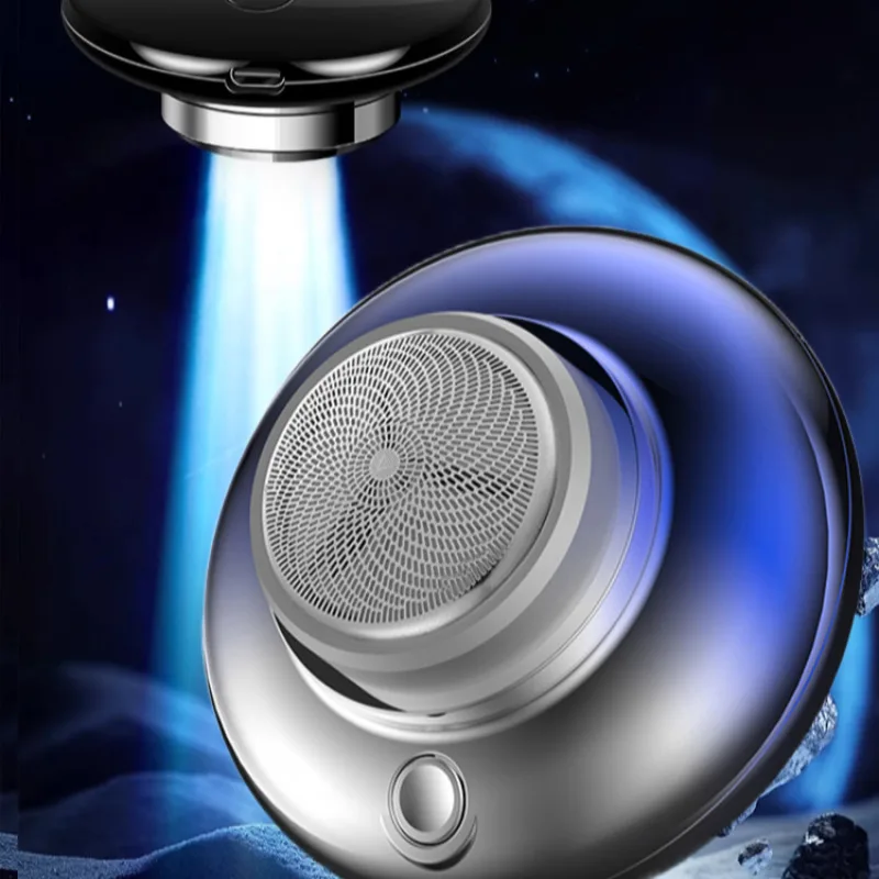 Electric Travel Portable Electric Shaver Space UFO Shaver Rechargeable Electric Men's Shaver