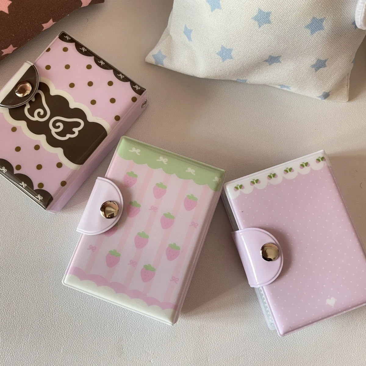 Photocard Binder Album, Mini Photo Album Kpop, 3 Inch Kpop Photocard Binder, Mini Photo Card Book Holder for Collecting