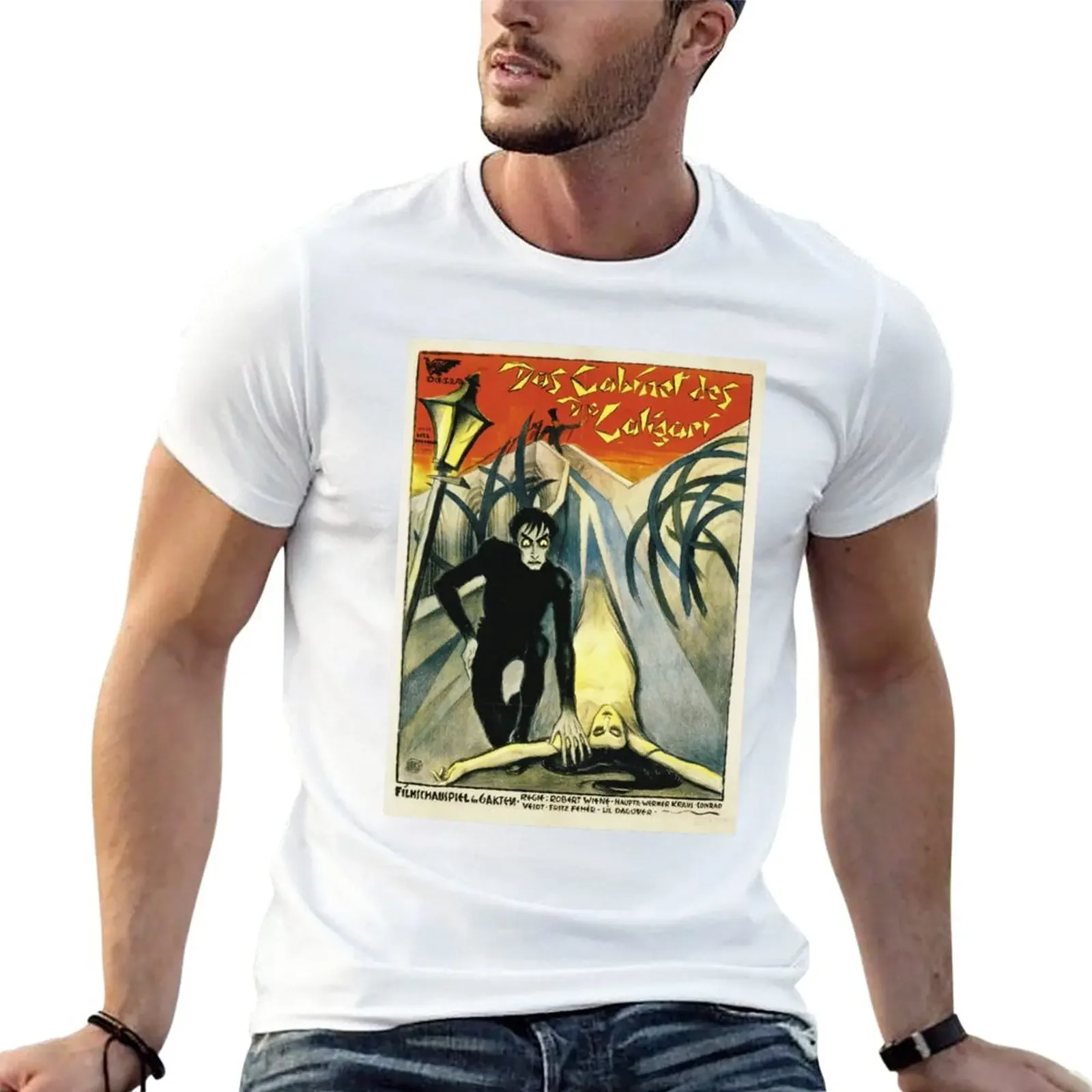 

New Trend The Cabinet of Dr. Caligari Gifts For Music Fans T-Shirt sweat shirts cute tops mens clothing