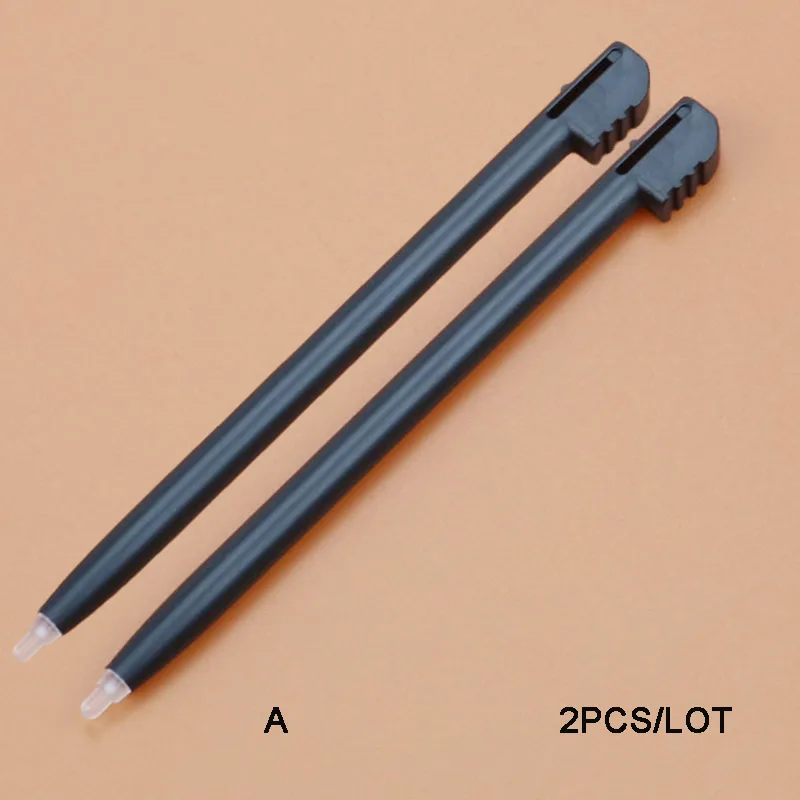 YuXi 2 buah untuk NDS NDSL NDSI XL pena plastik pena tulisan tangan layar pena layar sentuh pena permainan konsol pena resistensi sentuh