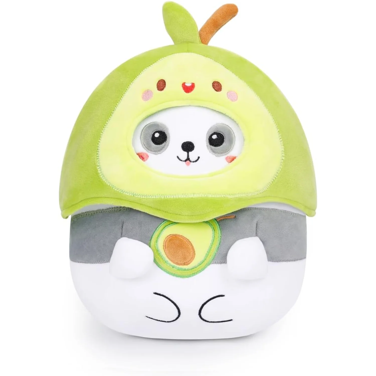 AIXINI Cute Avocado Panda Plush 10