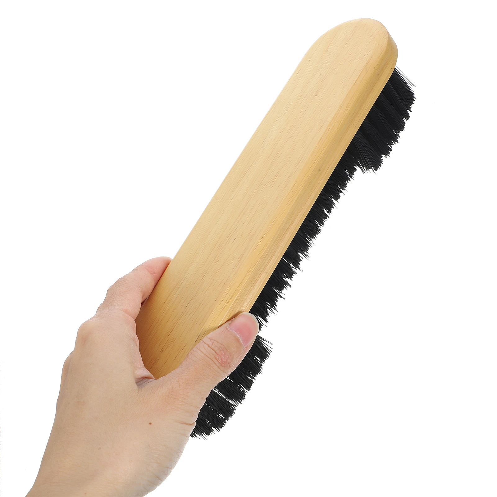 

Pool Table Brush 9 Inch Wine Red Cleaning Tool for Felt Dust Remover Under Rails Durable Smooth Material Home Club Use Billiards