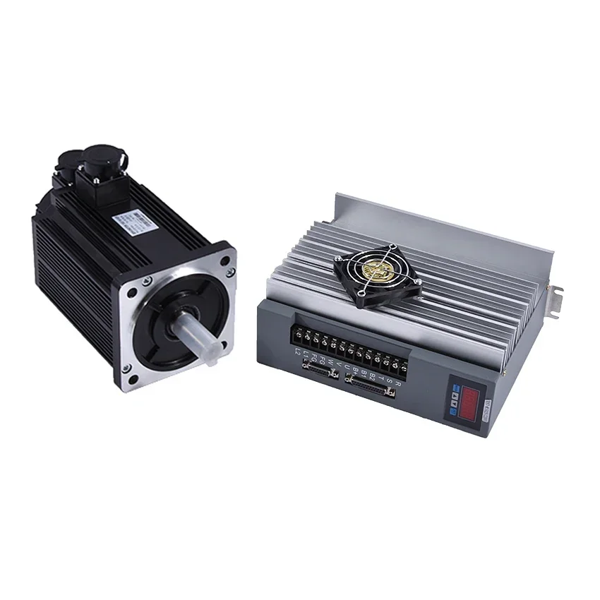 130ST-M15025 15N.M.3.8KW,2500 rpm Servo Motor +Driver +3M Encoder line+3M Motor line+25-pin parallel port connector