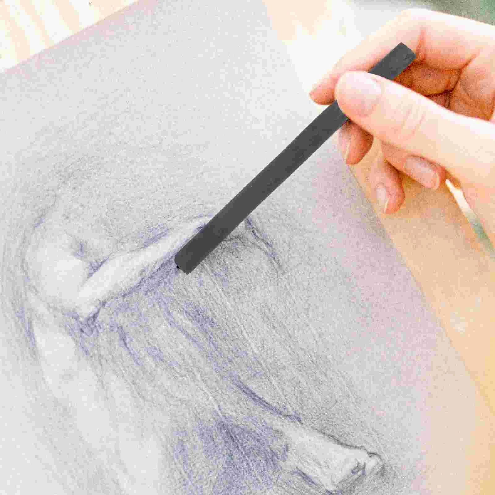 20 Pcs Charcoal Willow Compressed Major Artist Sticks Drawing Pencils Black Student