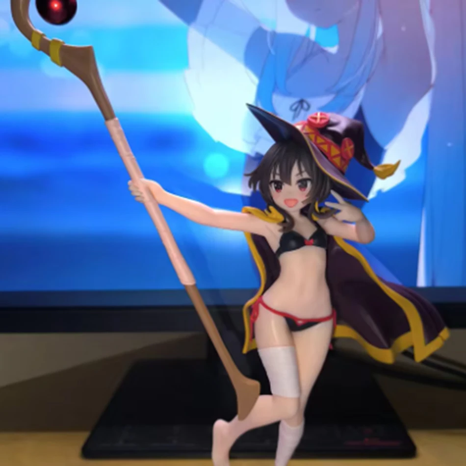 Figura de anime KonoSuba: ¡La bendición de Dios en este maravilloso mundo! (Regalo Popular) Megumin, la Gran Maga, Hermosa Figura Coleccionable