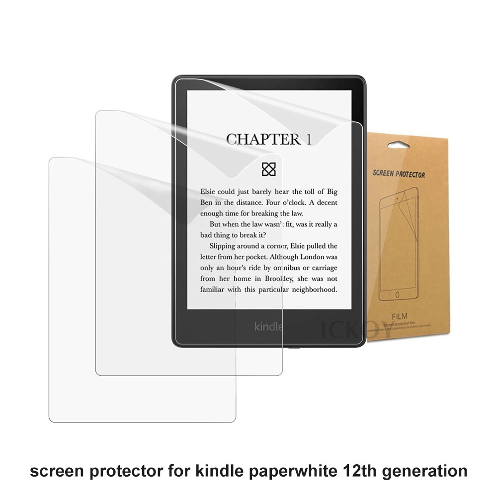 LCD Screen Protector Cover for Kindle Paperwhite & Kindle Paperwhite Signature Edition 7-inch (12th Generation - 2024 release)