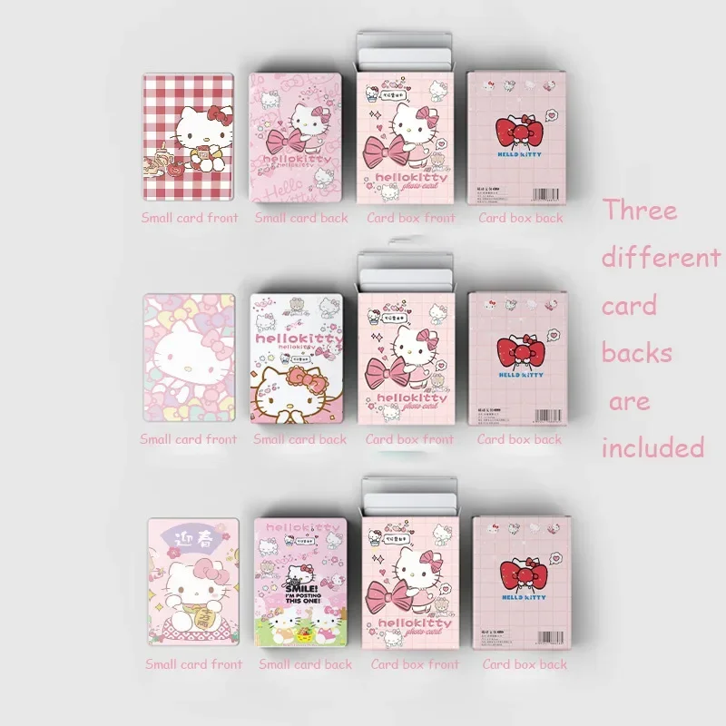 

Sanrio Small Card Kuromi Melody Cinnamon Dog Pacha Dog Pudding Dog Laser Small Card 50pcs 57*87mm Laser small card Hot selling