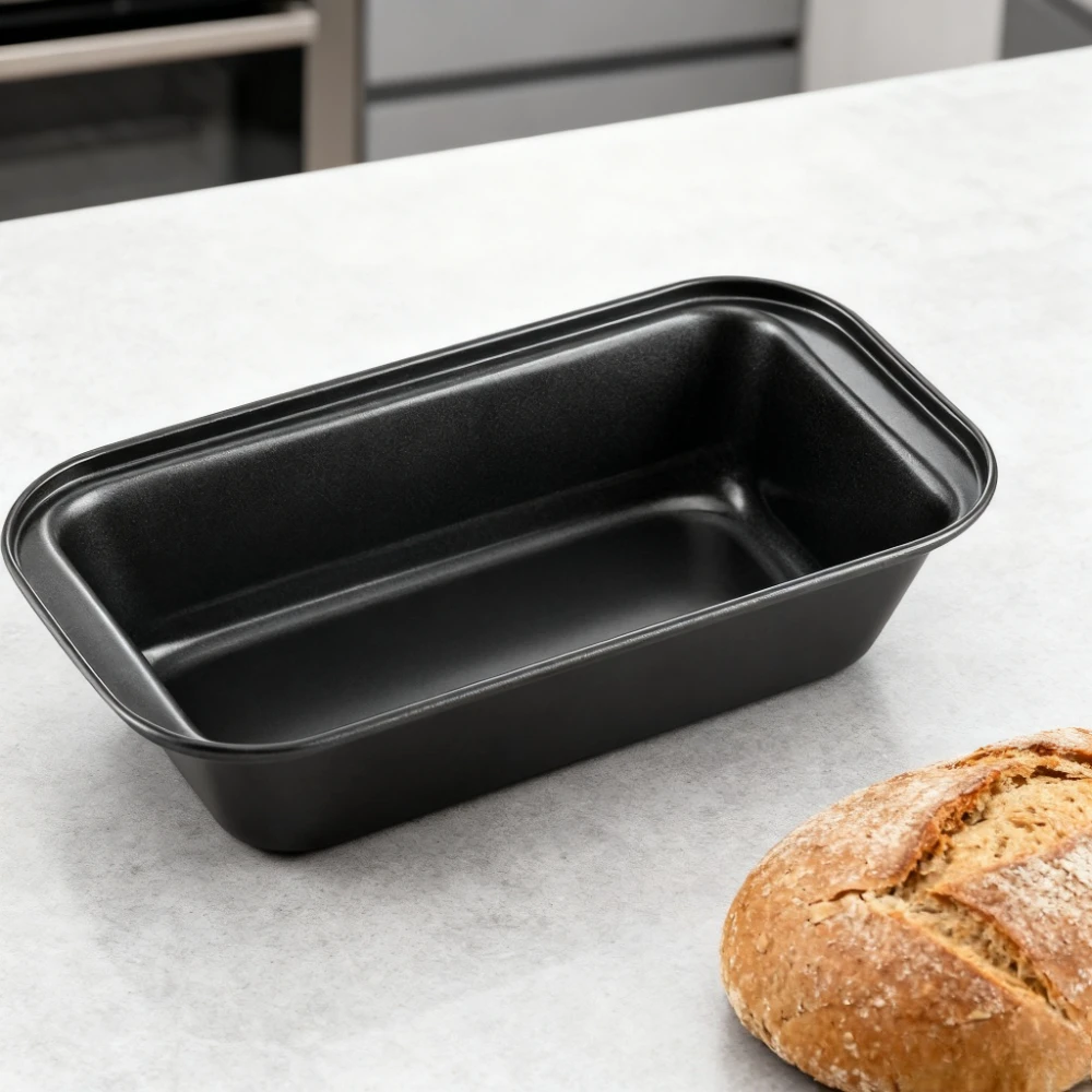 

1Pcs Rectangle Loaf Pan Carbon Steel Bread Toast Mold Nonstick Sandwich Pan for Breads Cakes Meatloafs Home Baking Tools