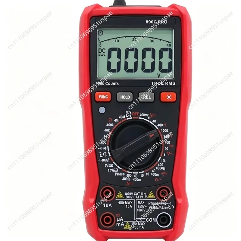 Portable industrial grade high-precision anti-burn smart multimeter phase sequence meter electrical multimeter