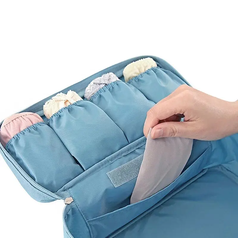 Tas Bra Travel Tas Organizer Pakaian Dalam Wanita Kamar Tidur Kemasan Bra Kantung Kubus dan Penyimpanan Celana Dalam Kualitas Tinggi Casing Cuci