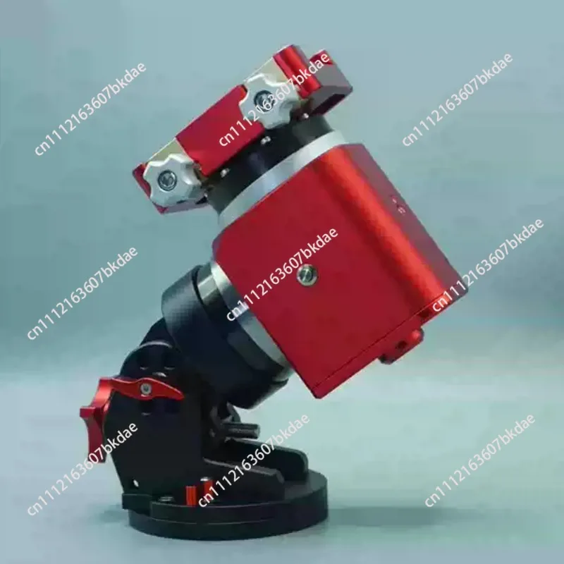 14 Small Equatorial Instrument Red/Black/Silver 14 Harmonic Astronomical Telescope Stargazing Accessories Without Heavy Hammer