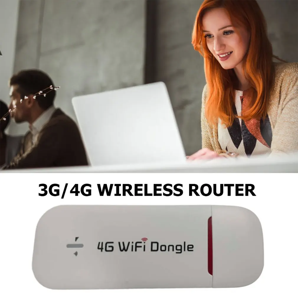 4G LTE USB Modem Network Adapter With WiFi Hotspot SIM Card 4G Wireless Router For Win XP Vista 7/10 Mac 10.4 IOS Hot Selling