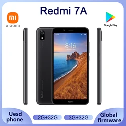 Xiaomi-Smartphone Redmi 7A, Gobal Framework, Google Play, processeur Snapdragon 439, batterie 4000mAh, couleur aléatoire