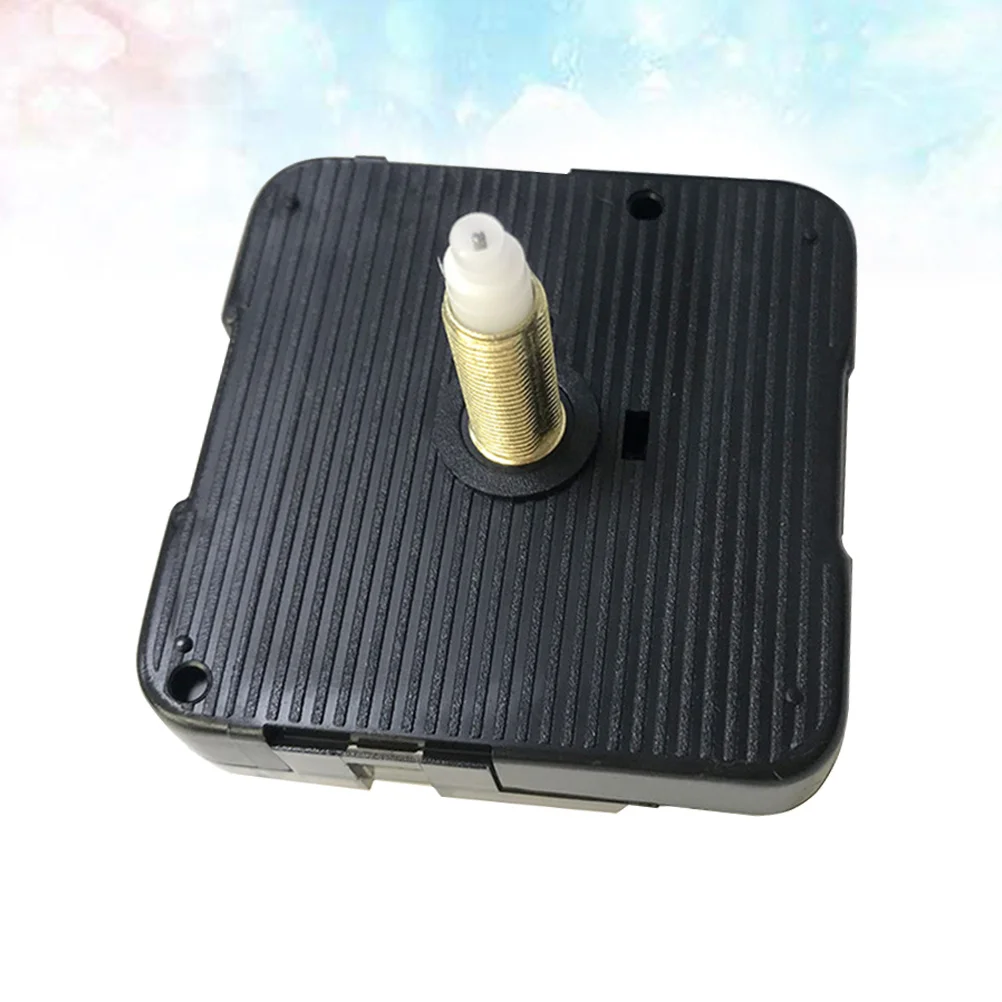 

Quartz Clock Movement Kit Black Simple Elegant Design Mute Needle Movement No Replacement Parts for Wall Desk Desk Cross
