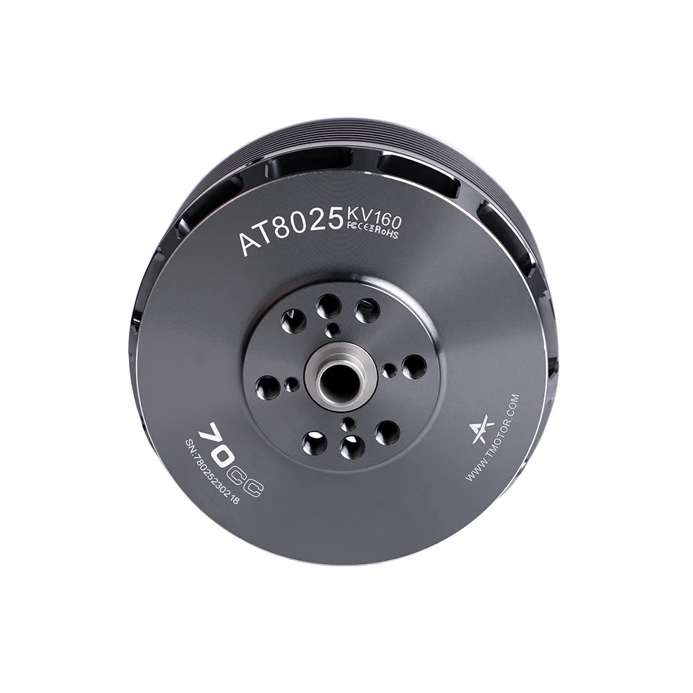 

T-MOTOR AT8025 KV160/KV190 Brushless Motor for Fixed Wing Drone, Replace 70CC Engine