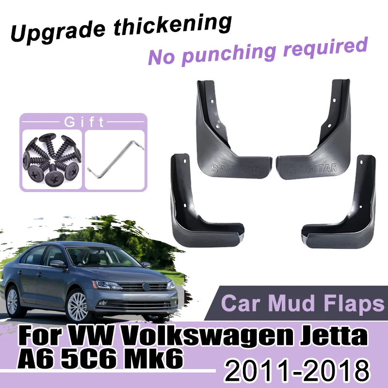 

Для VW Volkswagen Jetta A6 5C6 Mk6 MK 6 2011 ~ 2018 автомобильный брызговик брызговики аксессуары для крыльев 2016 2017 2018