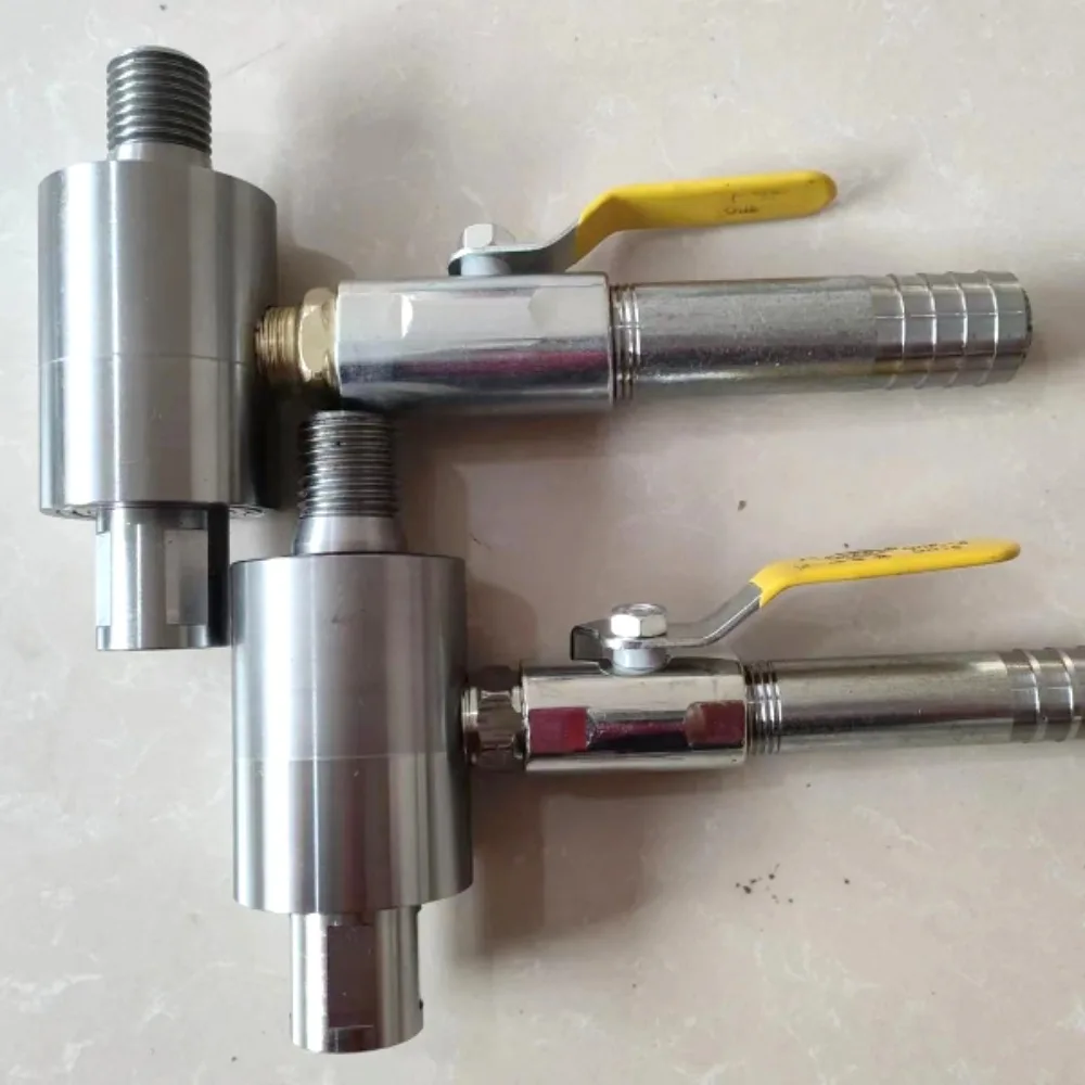 4 Points Water Inlet Handheld Drill, High Pressure Resistant Injector Pipe Laying Machine