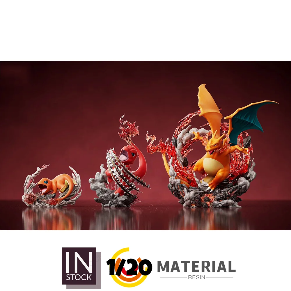 [PREORDER] 1/20 Resin Figure [DAIDAI] - Charmander & Charmeleon & Charizard