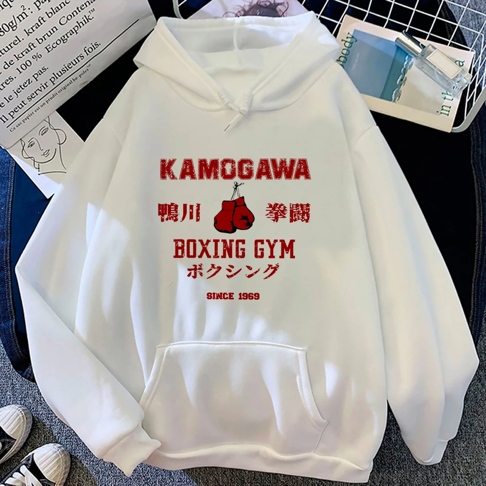 Kamogawa hoodie wanita keringat y2k grafis musim dingin Pullover wanita streetwear menarik