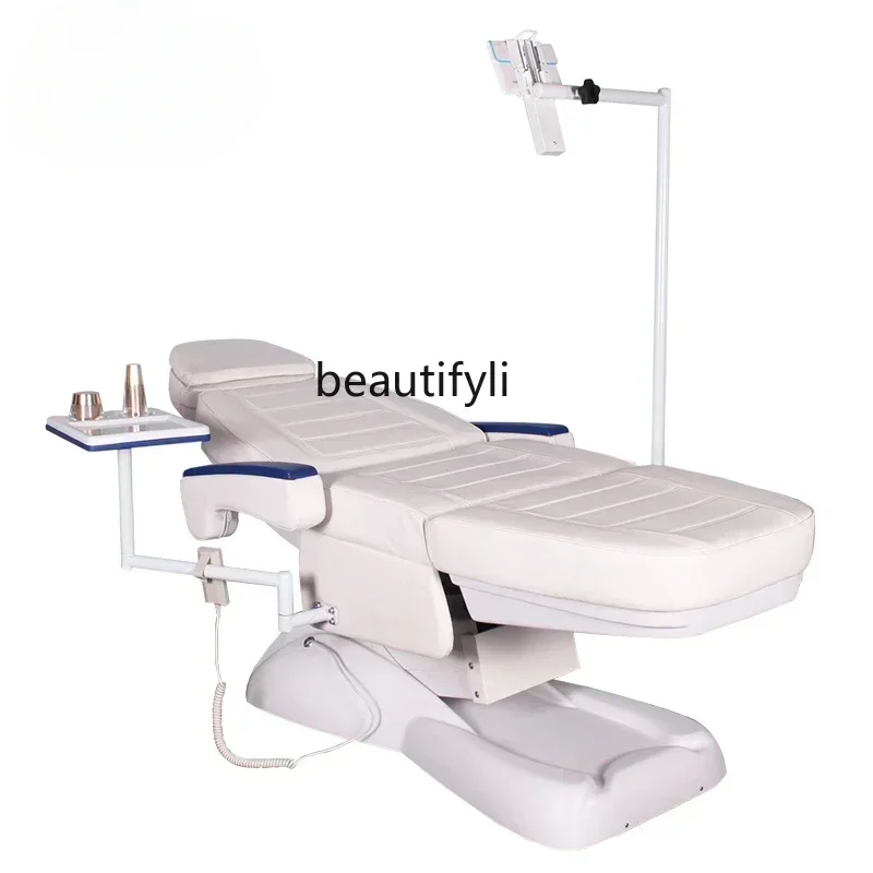 Lit élévateur électrique pour salon de beauté, lit de soins de beauté, canapé de massage dédié, lit de cils