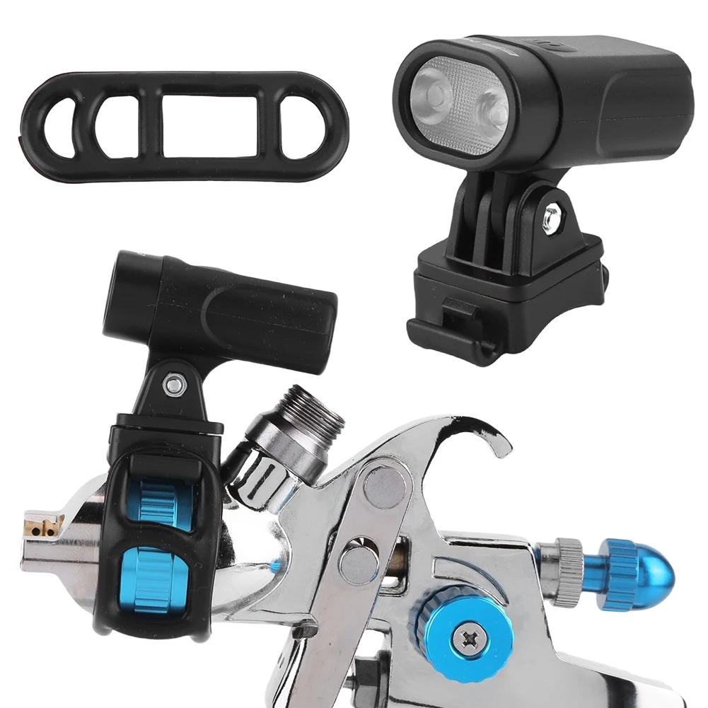 ﻿ Rechargeable Paint Spray Gun Light Airbrush Paint Fill Light Bike Helmet Flashlight Adjustable Power Painting Tool Accessories