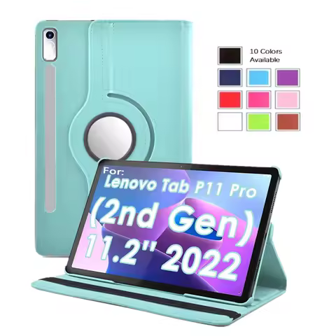 Case For Lenovo Tab P11 Pro 2nd Gen 11.2 inch/XiaoXin Pad Pro 2022 TB-132FU TB-138FC Smart Degree Rotating Stand Tablet Cover