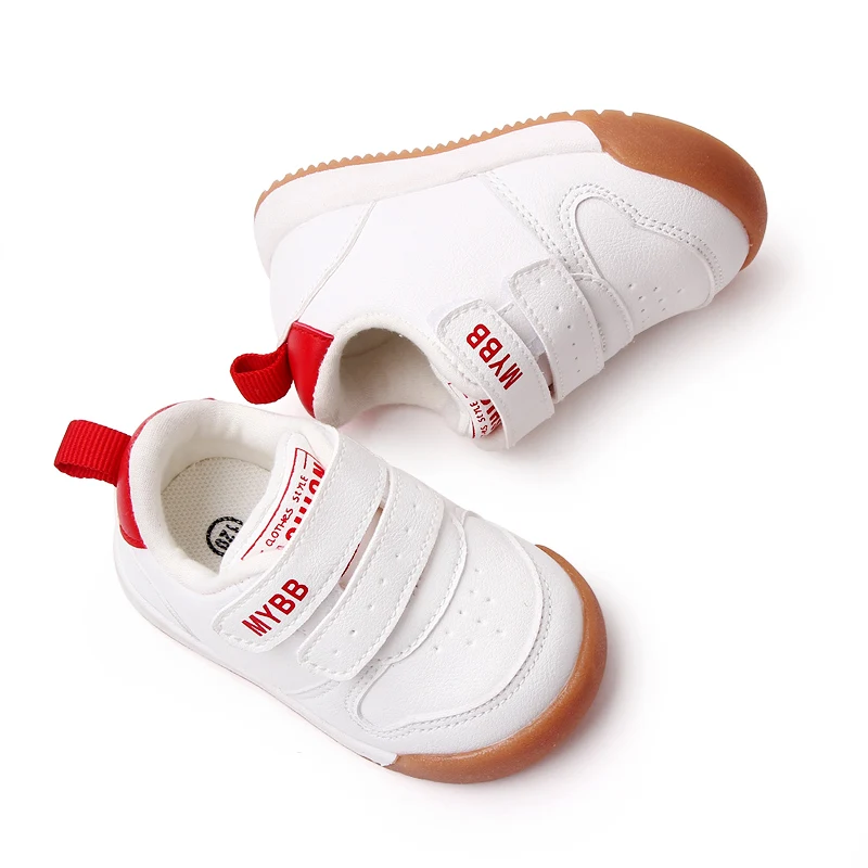 Kid Sneaker for 0-2 Years Toddler Prewalking High Quality PU and TPR Anti-slip Classical Casual Shoes Spring and Autumn Fashion