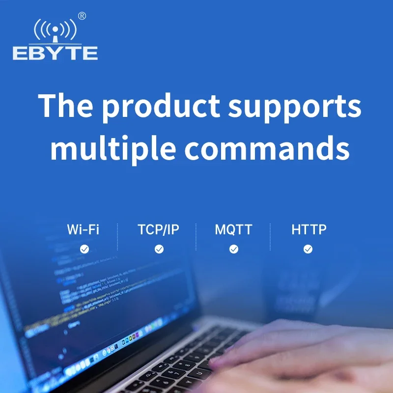 WiFi Module ESP8285 2.4GHz Serial to WiFi Wireless Ttransparent Transmission Control Board EBYTE E103-W10 AT Command Wifi Series