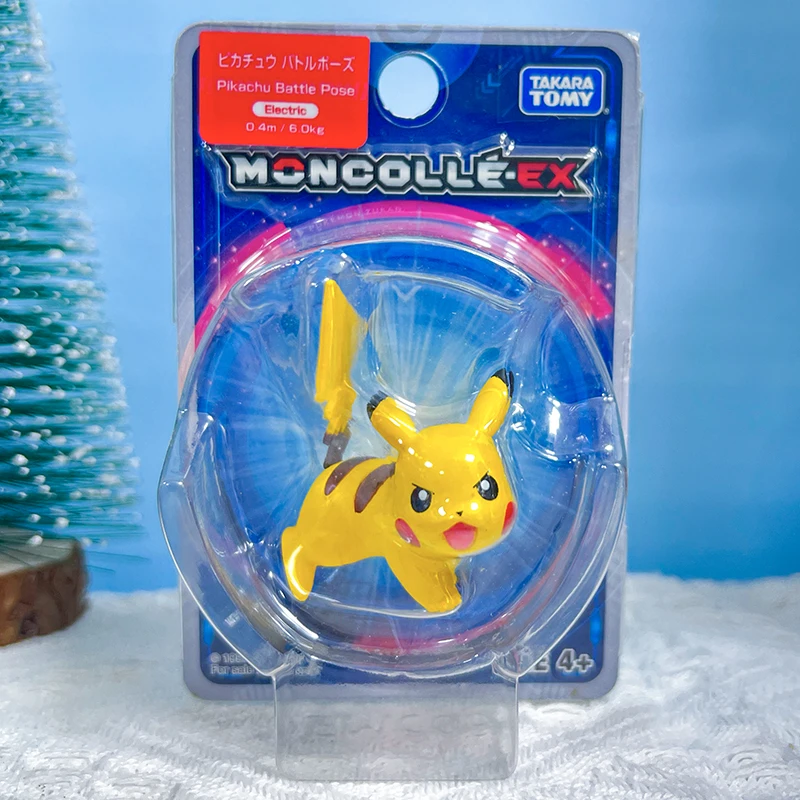Juego de figuras clásicas de Pokémon: modelos coleccionables de Pikachu/Mew/Squirtle/Charizard/Ho-Oh