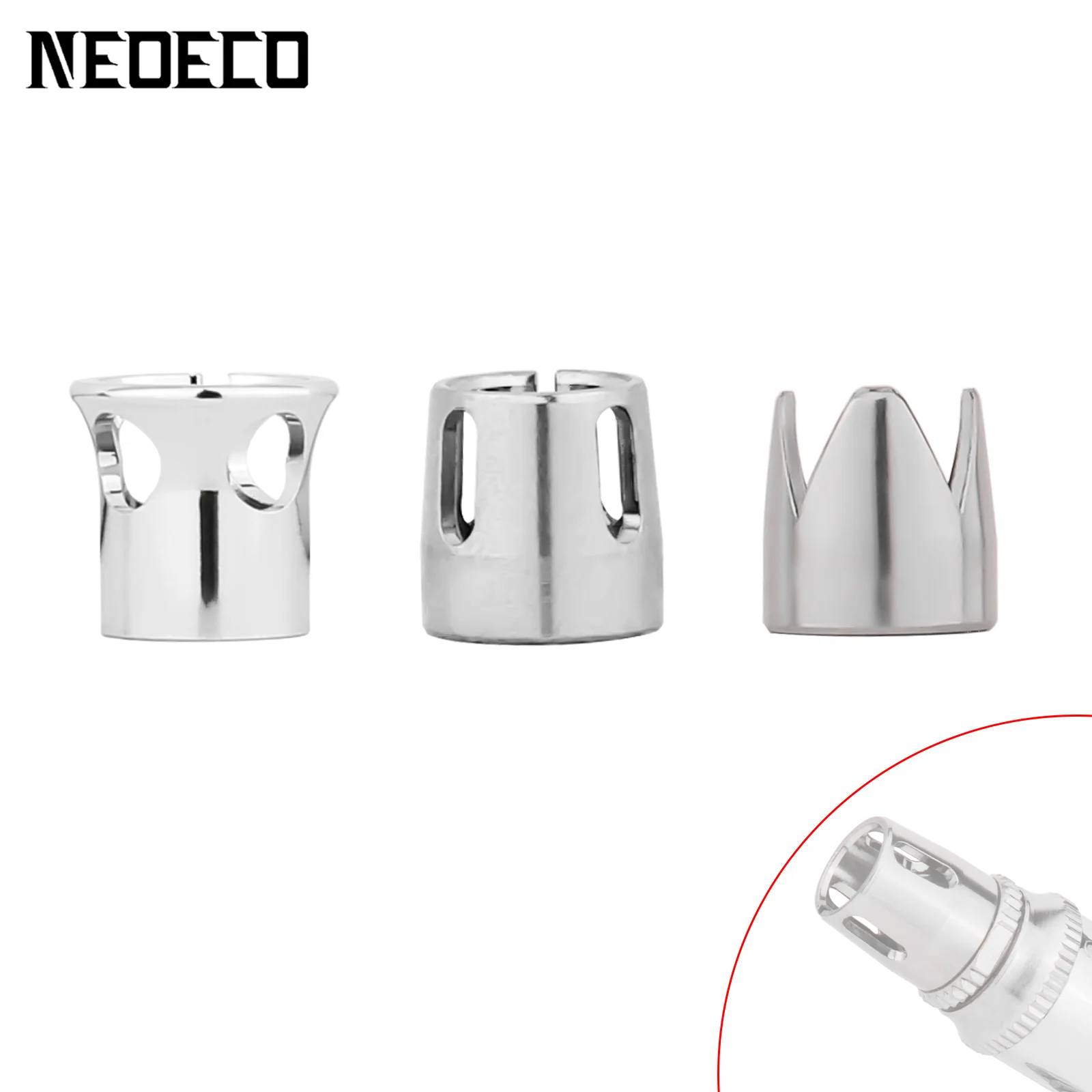 NEOECO Airbrush Needle Protective Cap for NCT-SJ83 Airbrush Crown Cap Normal Interwards Cap Accessories Replacement Part