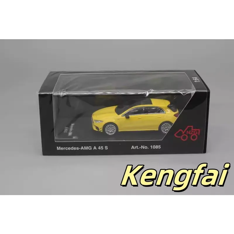 1:64 W177 نموذج سيارة بأربعة أبواب مصنوع من خليط معدني، للمراهقين للعب مع، للبالغين للتزيين، هدية المهرجان.