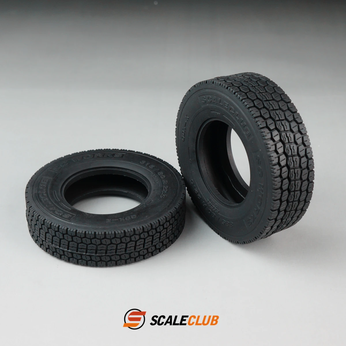 Scaleclub 1/14 Truck Simulatie Weg Banden Voor Tamiya Scania 770S Man Benz Volvo Rc Trailer Tipper Auto Diy Onderdelen