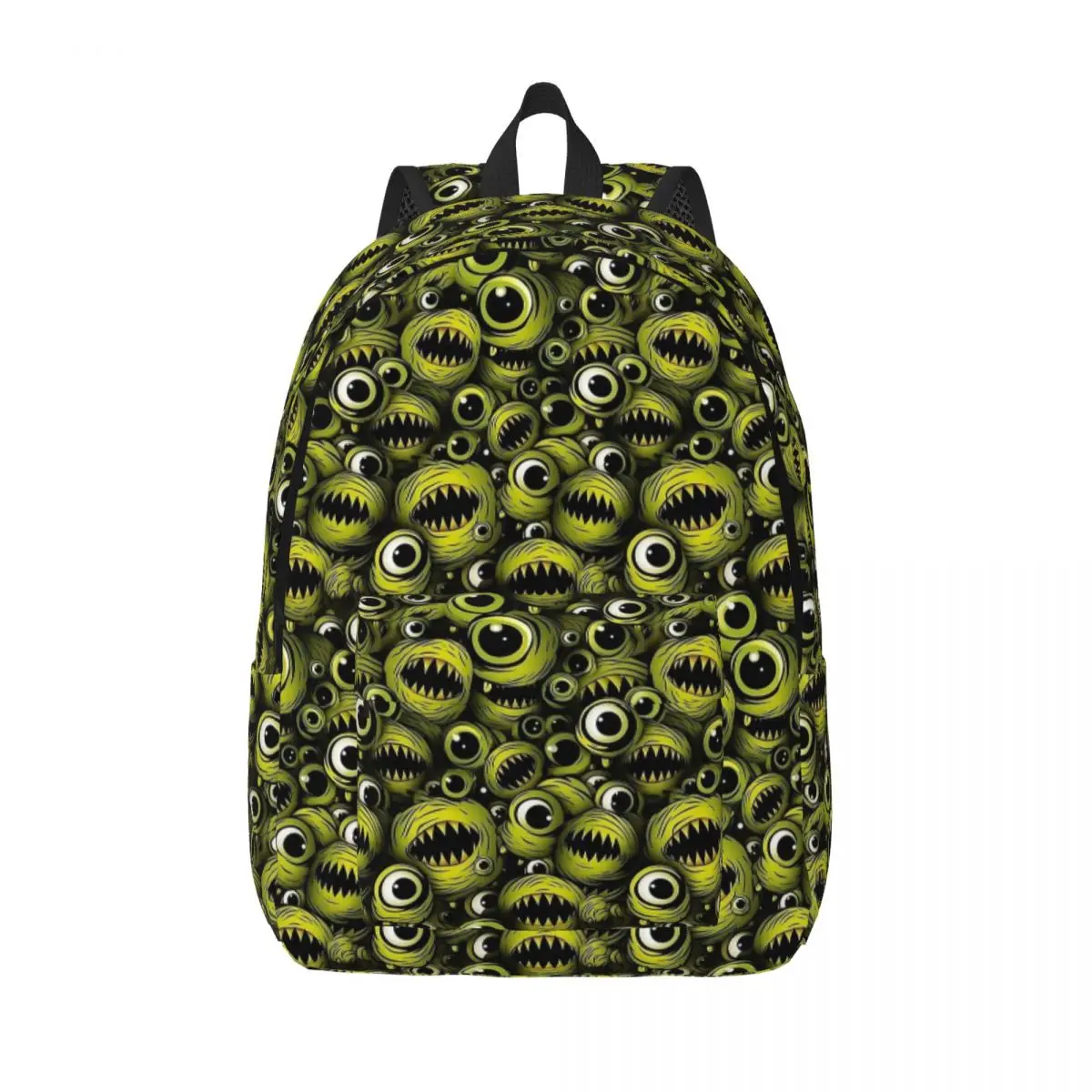 Mochila de dentes Little Monsters para meninos e meninas, mochila escolar, mochila de lona, bolsa de esportes primária, estudante adolescente