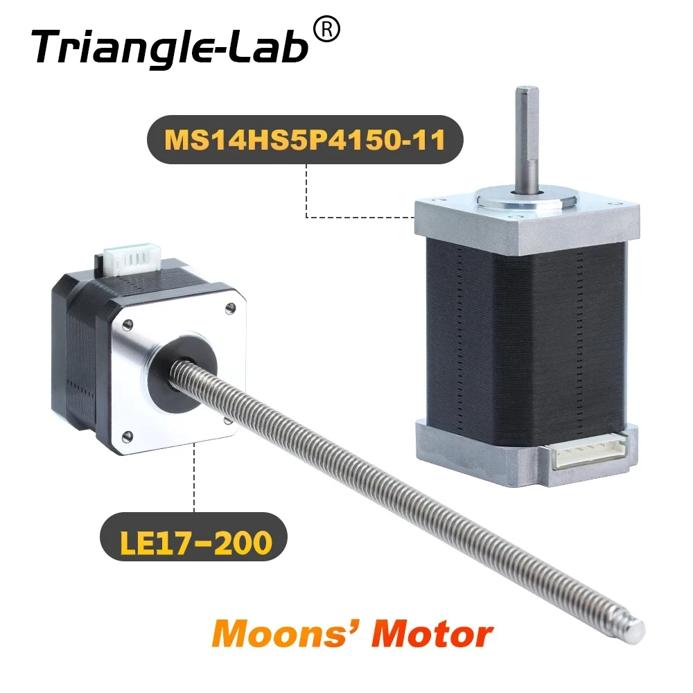 C Trianglelab Moons\' Motor MS14HS5PS150-11 E174S-T0808-200 for Voron 0.1 XY Axis Nema 14 Z Axis Nema 17 Stepper Motor 3D Printer