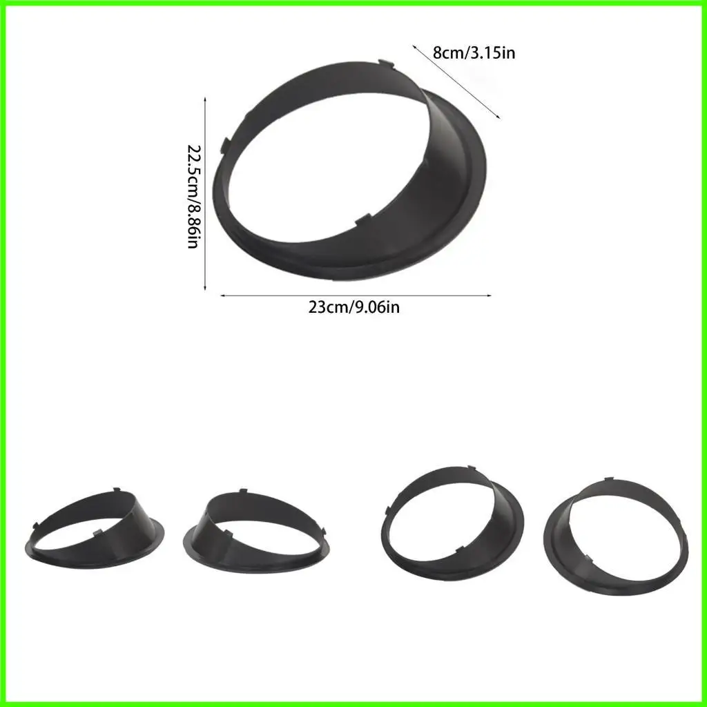 

Vehicle Headlamp Protections Rings Enhances Look & Durability Suitable for JK