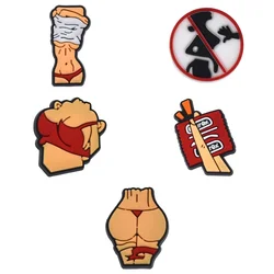 Exercise Girls Shoe Charms for Crocs Sandals Men Clogs Pins Women Badges Girls Jeans Kids Decorations Buckle Shoes Accessories