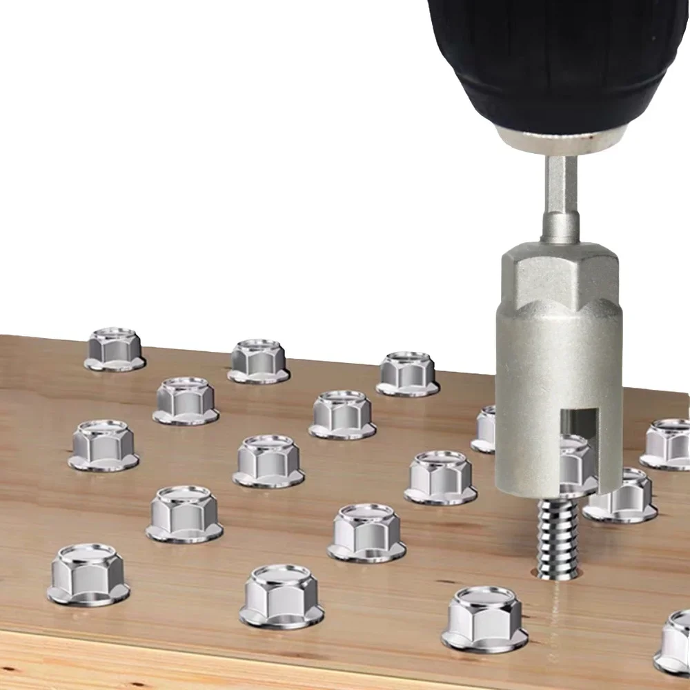 

1 шт., шлицевой торцевой ключ, электрическая дрель, перфоратор, торцевой инструмент для бабочки, электрическое крыло, головка для гайки-бабочки