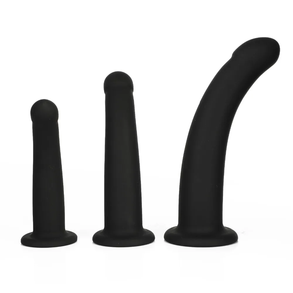 Strap on Real Penis Dildo Wearable Anal Plug Prostate Massager Butt Plug Erotic Adult Anal Sex Toys Masturbation for Woman Man