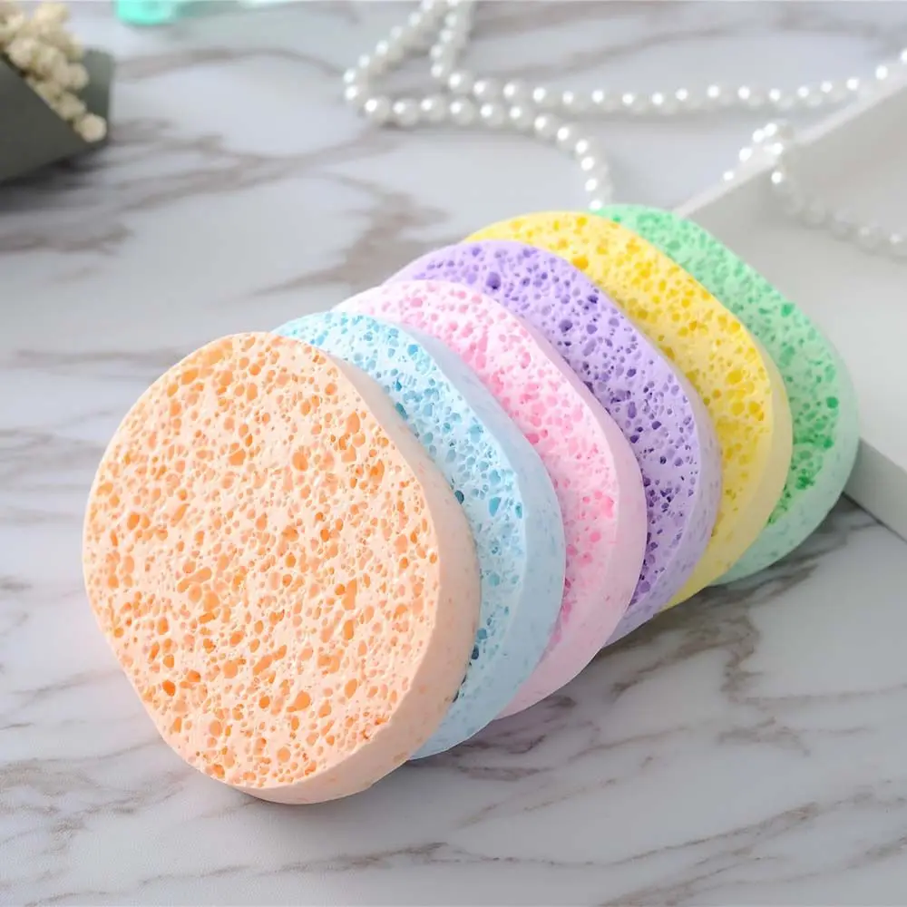 

Thicken Facial Cleaning Sponge Makeup Puffs Cleaning And Makeup Removal Tools Cleansing Sponge Spa Massage Sponge Facial Care