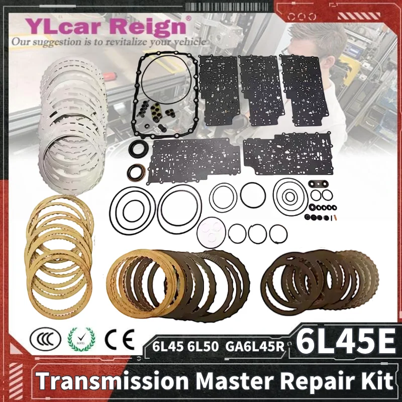 

GA6L45R 6L45 6L45R 6L50 Transmission Overhaul Repair Kit Master Rebuild Kit Friction Plate Steel Discs Seals For BMW Cadillac