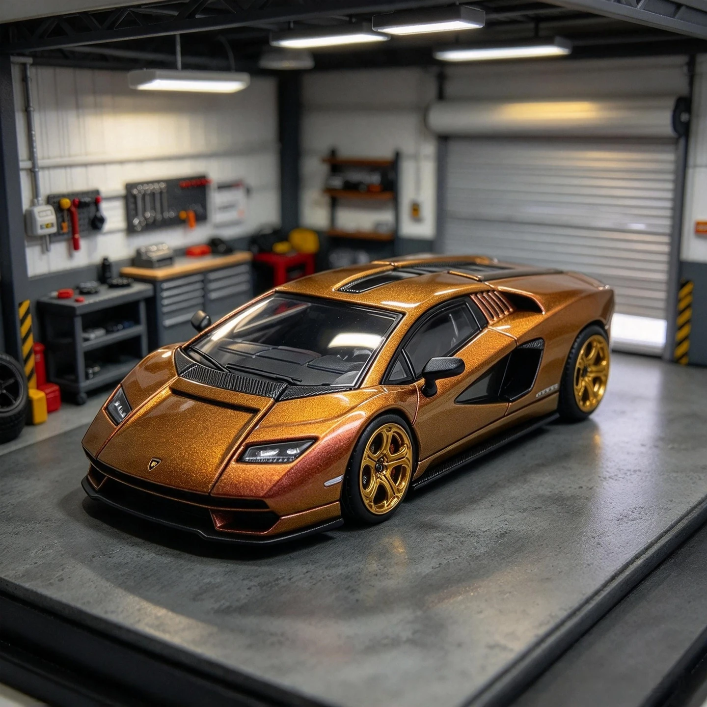 1: 64 Simulation Lamborghini Cantas LPI800-4 Alloy Car Model Ornament Collection Decoration Gift