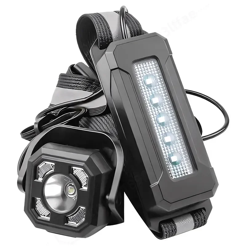 Sports Reflective Belt Light Night Running Cycling LED Multi-light Red Warning USB Charging Running Light