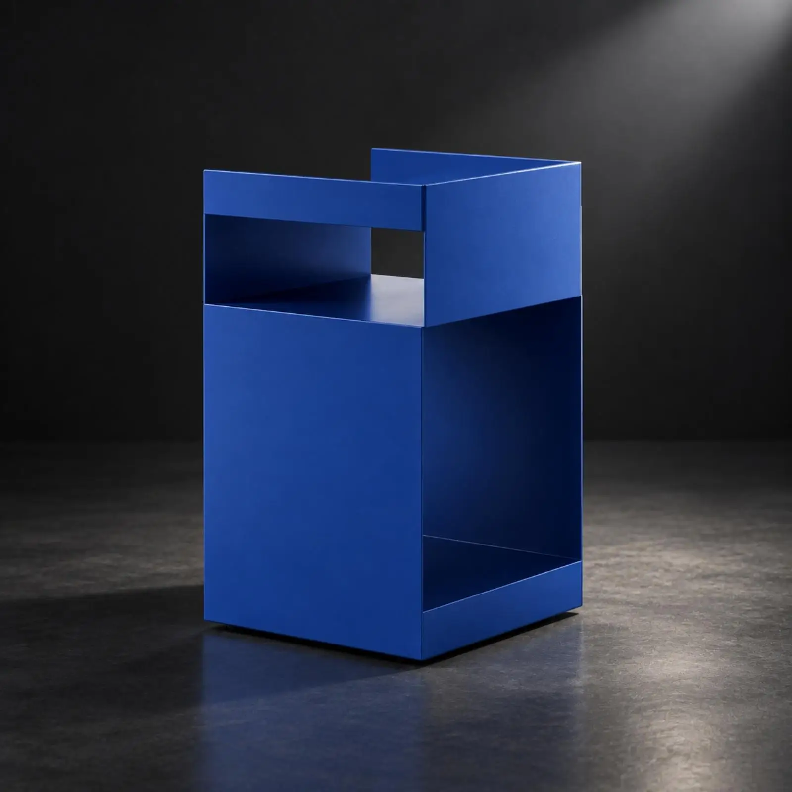 Sturdy Mobile Side Cabinet with Top Tray and Lower Shelf for Daily Essentials