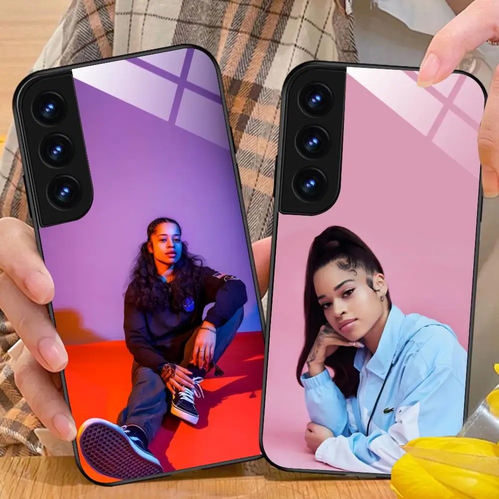 Fashion Ella Mai Phone Case for Samsung Galaxy S26 S25 S24 S23 S22 S21 S20 Note20 Plus FE Ultra Glass Protective Cover