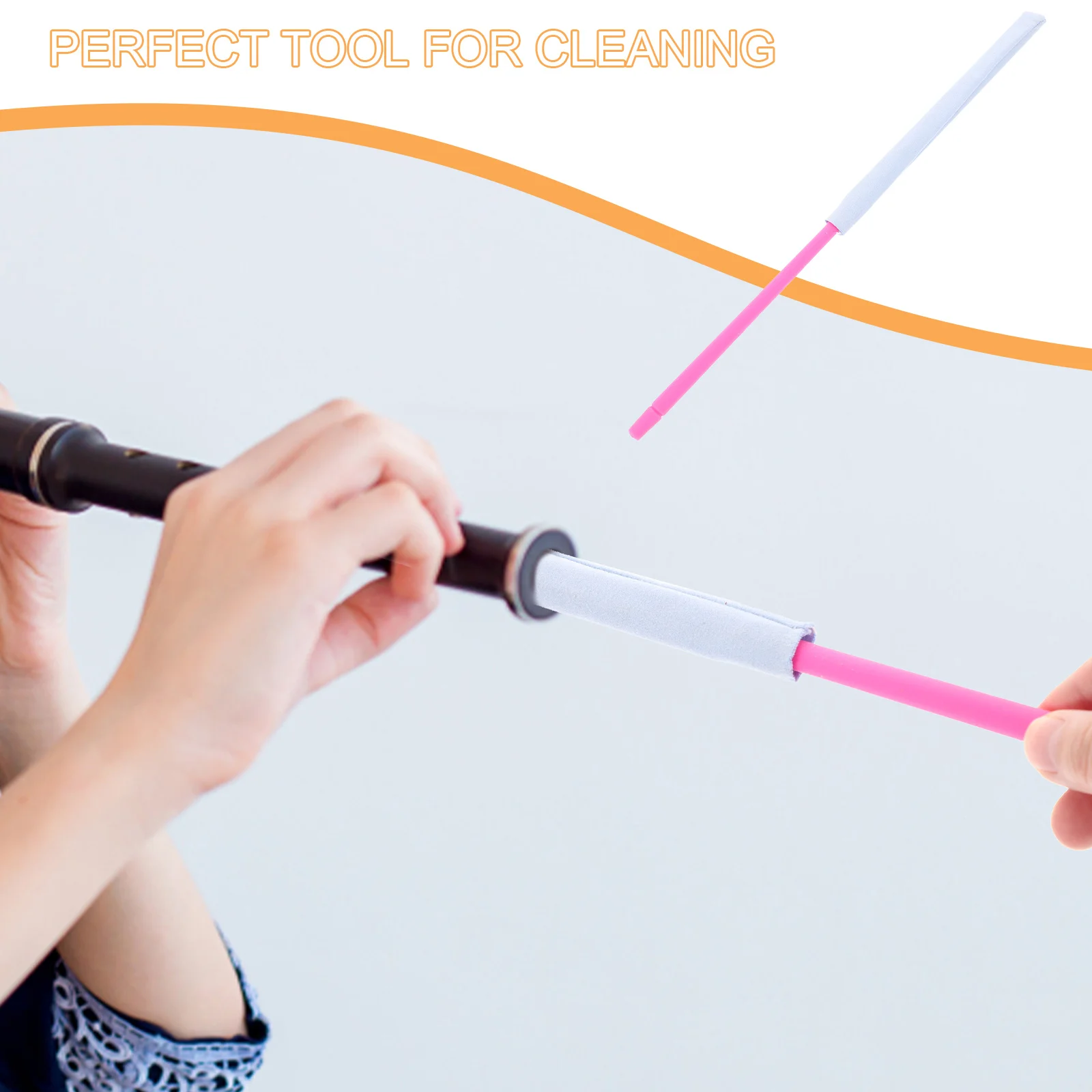 

Detachable Rod Replacement Clarinet Tool Rod For Wind Instruments Durable Reusable Home Music Instrument Part Flute Accessories