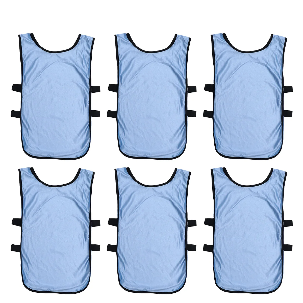 

6 Pcs Volleyball Vest Quickly-dry Aldult Team Sports Game Tool Training Football Loose Fit